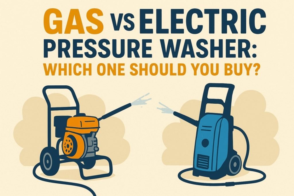 Gas vs Electric Pressure Washer: Which One Should You Buy